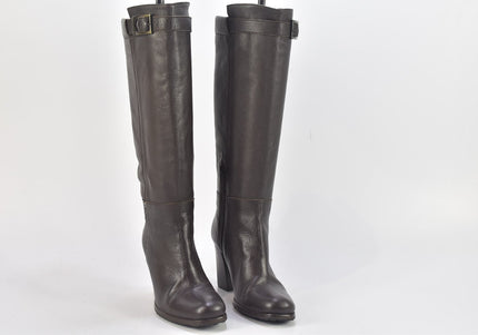 Franco Russo Damen Stiefel Stiefelette Boots EUR 37,5 Nr. 24-B 3803-Schuh-Gebraucht-secondhand