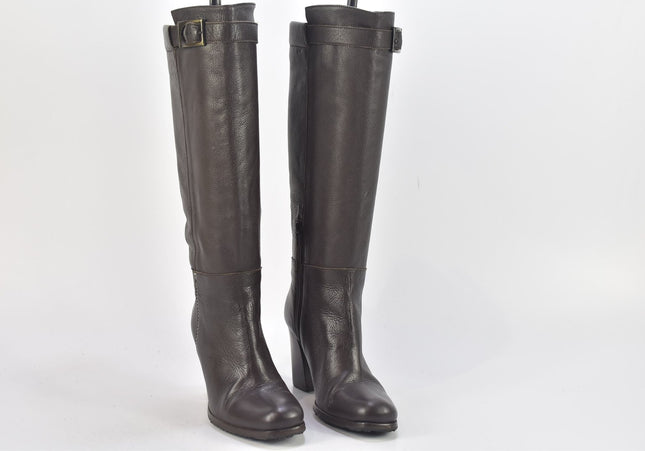 Franco Russo Damen Stiefel Stiefelette Boots EUR 37,5 Nr. 24-B 3803-Schuh-Gebraucht-secondhand