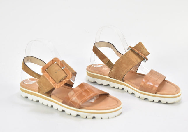 Maripé Damen Sandale Sandalette SL 27 cm Nr. 24-SD 1819-Schuh-Gebraucht-secondhand