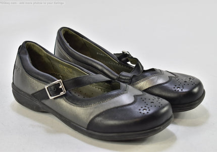 Bär Damen Halbschuhe Slipper Ballerinas UK 6,5 Nr. 25-T 1186-gebrauchte Schuhe-Second hand-SchuhGebraucht
