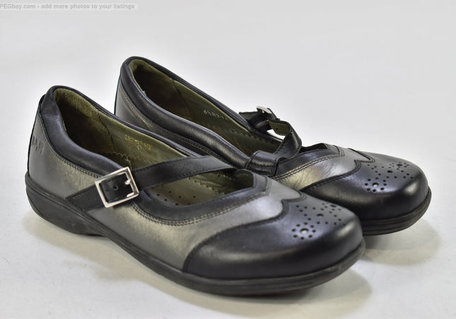 Bär Damen Halbschuhe Slipper Ballerinas UK 6,5 Nr. 25-T 1186-gebrauchte Schuhe-Second hand-SchuhGebraucht