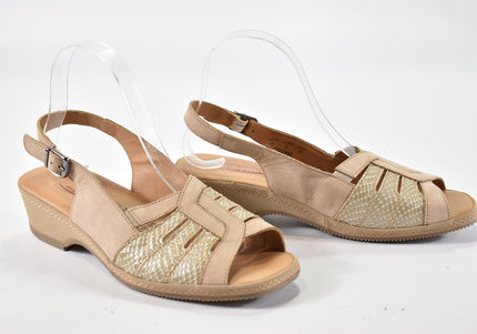 Medicus Damen Sandale Sandalette UK 5 Nr. 24-SD 1398-Schuh-Gebraucht-secondhand