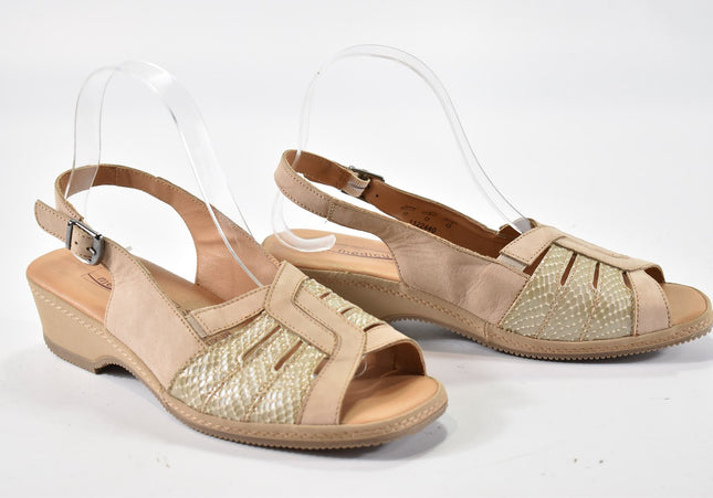 Medicus Damen Sandale Sandalette UK 5 Nr. 24-SD 1398-Schuh-Gebraucht-secondhand