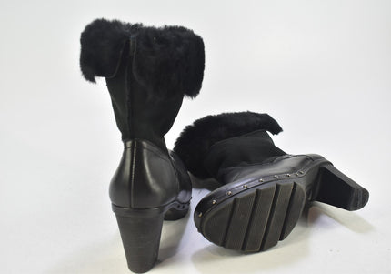 Paul Green Damen Stiefelette Boots UK 7 Nr. 24-B 586-Schuh-Gebraucht-secondhand