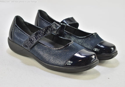 Stuppy  Damen Halbschuhe Slipper Ballerinas  UK 7,5 Nr. 26-A 588