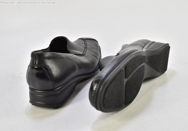 Semler Damen Halbschuhe Slipper Ballerinas UK 7,5 Nr. 25-T 2191-gebrauchte Schuhe-second hand-SchuhGebraucht