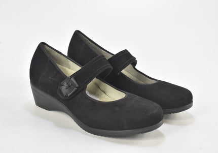 Medicus Damen Halbschuhe Slipper Ballerinas UK 4 Nr. 24-J 4100-Schuh-Gebraucht-secondhand