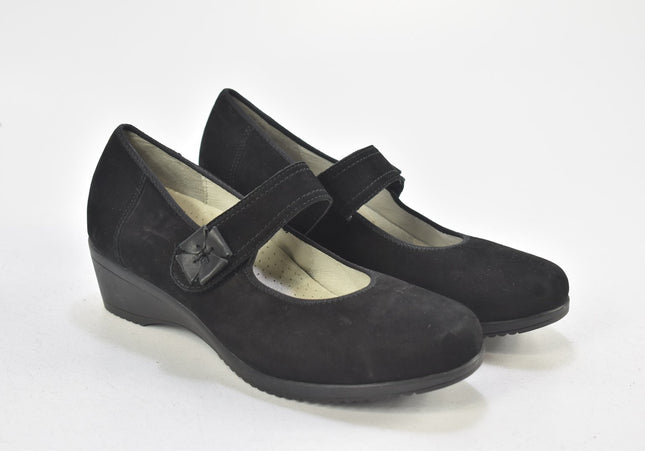 Medicus Damen Halbschuhe Slipper Ballerinas UK 4 Nr. 24-J 4100-Schuh-Gebraucht-secondhand