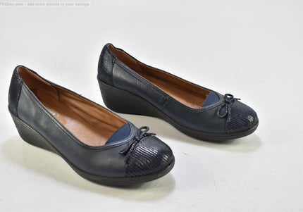 Hotter Damen Pumps High Heels UK 4 Nr. 25-A 741-Schuh-Gebraucht-secondhand