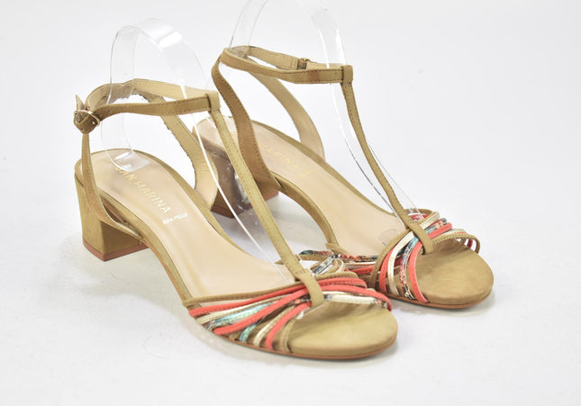 San Marina Damen Sandale Sandalette EUR 40 Nr. 24-SD 2076-Schuh-Gebraucht-secondhand
