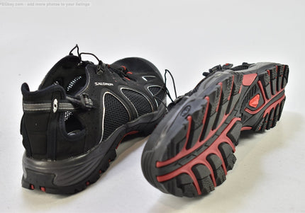 Salomon Herren Wanderschuhe Trekking EUR 45 1/3 Nr. 25-T 934-gebrauchte schuhe-second hand-SchuhGebraucht