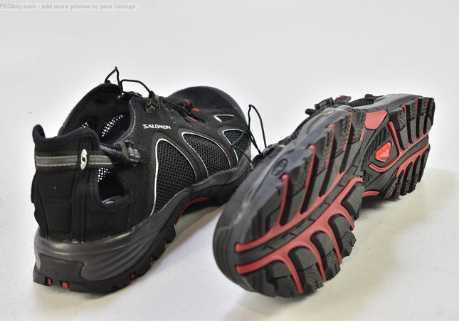Salomon Herren Wanderschuhe Trekking EUR 45 1/3 Nr. 25-T 934-gebrauchte schuhe-second hand-SchuhGebraucht