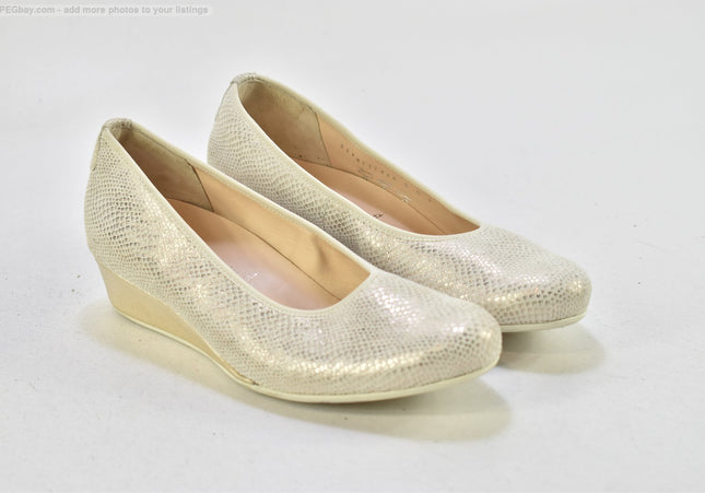 Hassia Damen Halbschuhe Slipper Ballerinas UK 5 Nr. 25-T 2194-gebrauchte Schuhe-second hand-SchuhGebraucht