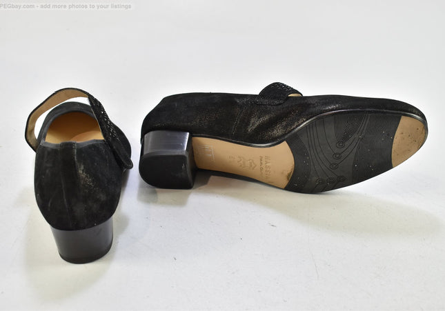 Hassia Damen Pumps High Heels UK 6,5 Nr. 25-A 742-Schuh-Gebraucht-secondhand