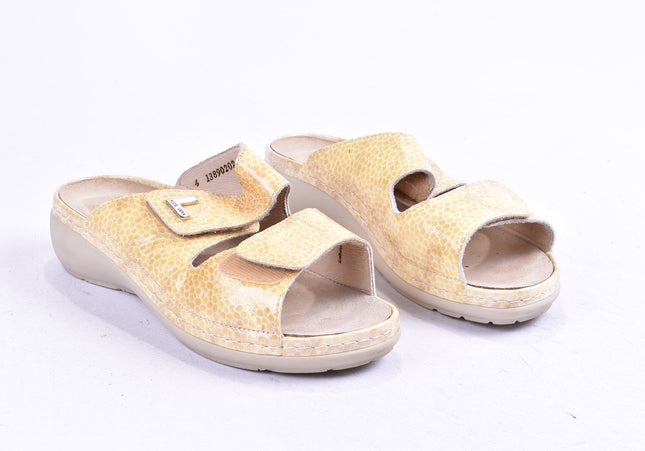 Theresia M. Damen Sandale Pantolette UK 4 Nr. 24-SD 2553-Schuh-Gebraucht-secondhand