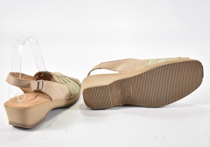 Medicus Damen Sandale Sandalette UK 5 Nr. 24-SD 1398-Schuh-Gebraucht-secondhand