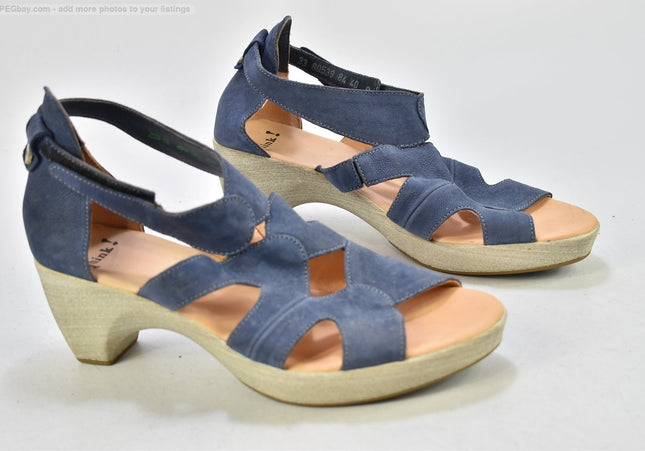 Think Damen Sandale Sandalette EUR 40 Nr. 25-S 4071-SchuhGebraucht