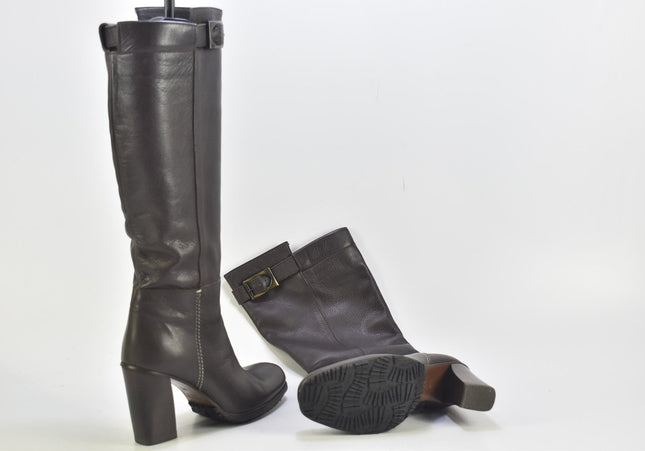 Franco Russo Damen Stiefel Stiefelette Boots EUR 37,5 Nr. 24-B 3803-Schuh-Gebraucht-secondhand