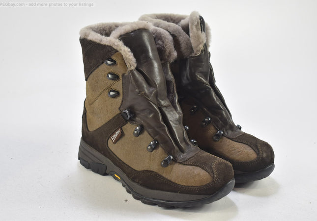 Stadler Damen Wanderschuhe Trekking UK 4 Nr. 25-F 736-Schuh-Gebraucht-secondhand