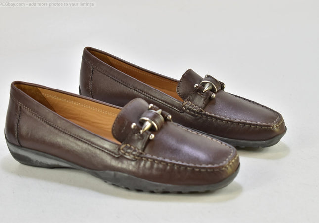 Geox Damen Halbschuhe Slipper Ballerinas EUR 37 Nr. 25-U 1423 - Schuh-Gebraucht - Second-hand - gebrauchte Schuhe