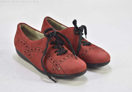 Waldläufer Damen Halbschuhe Freizeitschuhe UK 4 Nr. 25-F 3208-Schuh-Gebraucht-secondhand