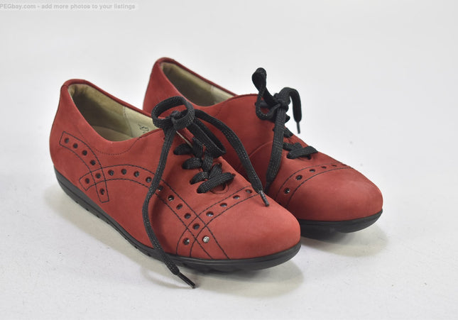 Waldläufer Damen Halbschuhe Freizeitschuhe UK 4 Nr. 25-F 3208-Schuh-Gebraucht-secondhand