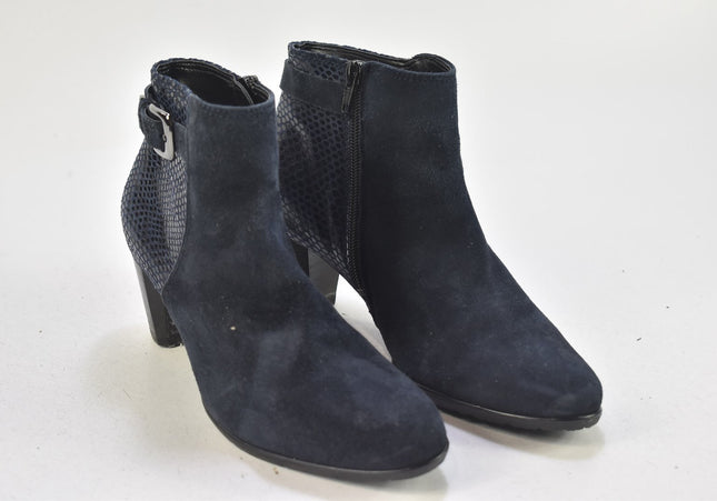 Via Milano Damen Stiefelette Boots EUR 36,5 Nr. 24-B 1650-Schuh-Gebraucht-secondhand