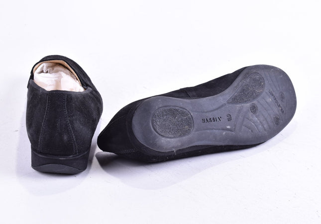 Hassia Damen Halbschuhe Slipper Ballerinas UK 6,5 Nr. 24-Y 4716-Schuh-Gebraucht-secondhand
