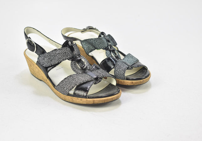 Waldläufer Damen Sandale Sandalette UK 3,5 Nr. 24-SD 2082-Schuh-Gebraucht-secondhand