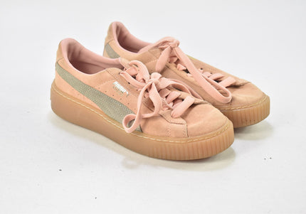 Puma Suede Damen Sportschuhe Sneaker EUR 37,5 Nr. 24-P 1540-Schuh-Gebraucht-secondhand