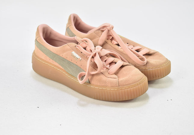 Puma Suede Damen Sportschuhe Sneaker EUR 37,5 Nr. 24-P 1540-Schuh-Gebraucht-secondhand