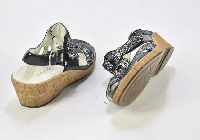 Waldläufer Damen Sandale Sandalette UK 3,5 Nr. 24-SD 2082-Schuh-Gebraucht-secondhand