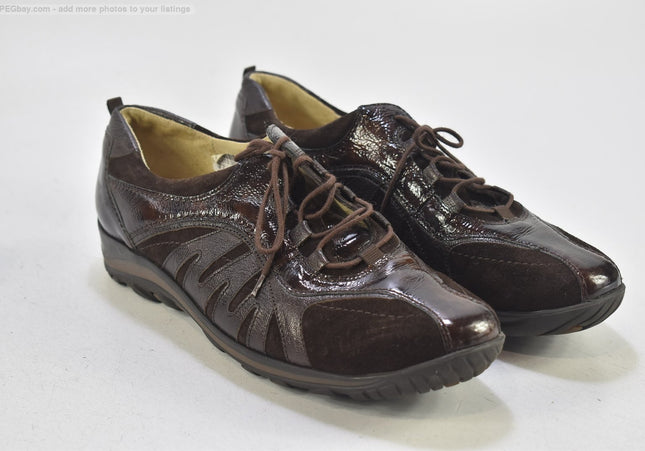Waldläufer Damen Halbschuhe Freizeitschuhe UK 7 Nr. 25-F 3209-Schuh-Gebraucht-secondhand