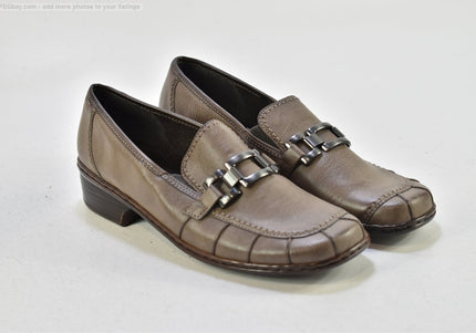 Jenny by Ara Damen Halbschuhe Slipper Ballerinas EUR 38,5 Nr. 25-T 2199-gebrauchte Schuhe-second hand-SchuhGebraucht