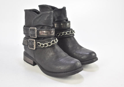 Rieker Damen Stiefelette Boots EUR 36 Nr. 24-F 379-Schuh-Gebraucht-secondhand