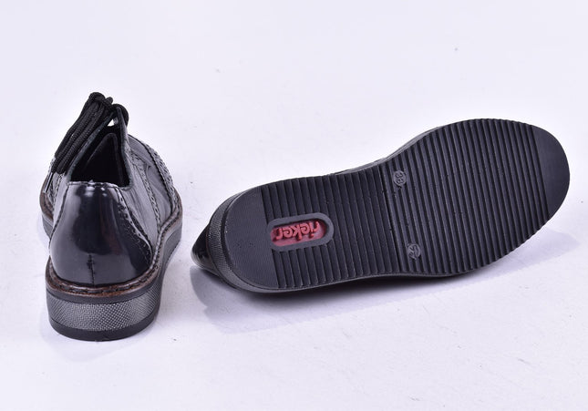 Rieker Damen Halbschuhe Freizeitschuhe EUR 38 Nr. 24-J 4814-Schuh-Gebraucht-secondhand