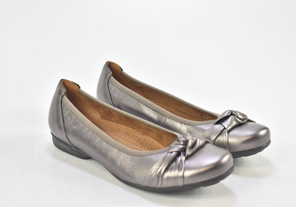 Gabor Damen Halbschuhe Slipper Ballerinas UK 4,5 Nr. 24-J 4107-Schuh-Gebraucht-secondhand