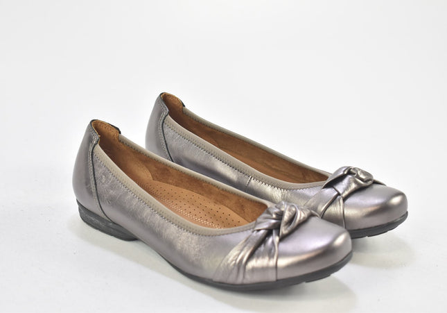 Gabor  Damen Halbschuhe Slipper Ballerinas  UK 4,5 Nr. 24-J 4107