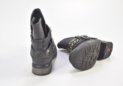 Rieker Damen Stiefelette Boots EUR 36 Nr. 24-F 379-Schuh-Gebraucht-secondhand