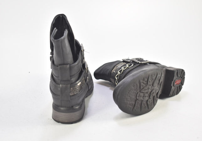 Rieker Damen Stiefelette Boots EUR 36 Nr. 24-F 379-Schuh-Gebraucht-secondhand