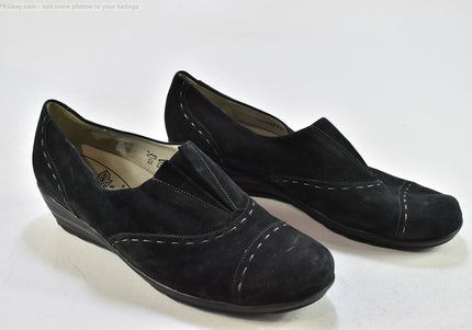 Waldläufer Damen Pumps High Heels UK 7 Nr. 25-A 748-Schuh-Gebraucht-secondhand