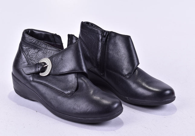 Waldläufer Damen Stiefelette Boots UK 5 Nr. 24-M 400-Schuh-Gebraucht-secondhand