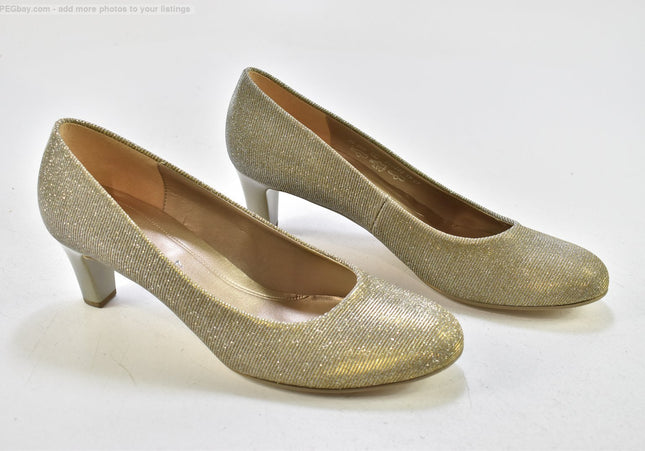 Gabor Damen Pumps High Heels UK 7 Nr. 25-A 749-Schuh-Gebraucht-secondhand