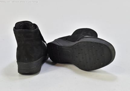 Solidus Damen Stiefelette Boots UK 5,5 Nr. 25-B 585-second hand-gebrauchte Schuhe-SchuhGebraucht