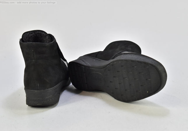 Solidus Damen Stiefelette Boots UK 5,5 Nr. 25-B 585-second hand-gebrauchte Schuhe-SchuhGebraucht