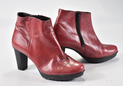 Högl Damen Stiefelette Boots UK 3,5 Nr. 24-M 536-Schuh-Gebraucht-secondhand