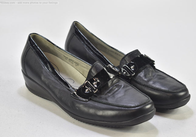Waldläufer Damen Halbschuhe Slipper Ballerinas UK 8,5 Nr. 25-J 2392-Schuh-Gebraucht-secondhand