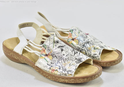 Rieker  Damen Sandale Pantolette  EUR 40 Nr. 26-S 660