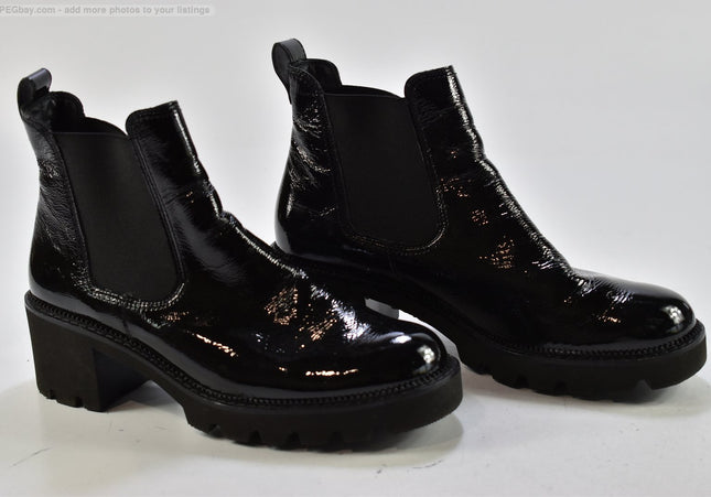 Paul Green Damen Stiefelette Boots UK 7 Nr. 24-B 5945-Schuh-Gebraucht-secondhand