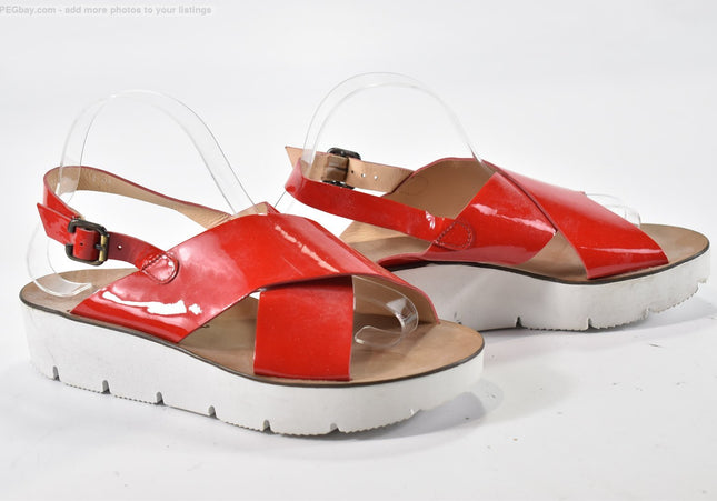 Paul Green Damen Sandale Sandalette UK 7 Nr. 25-S 3452-SchuhGebraucht